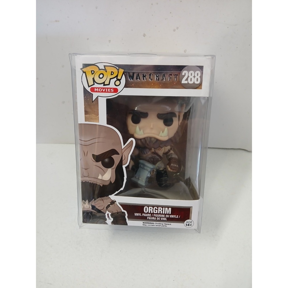 Funko Pop! Vinyl: Warcraft - Orgrim Doomhammer #288 Vaulted 2016 W/ Protector